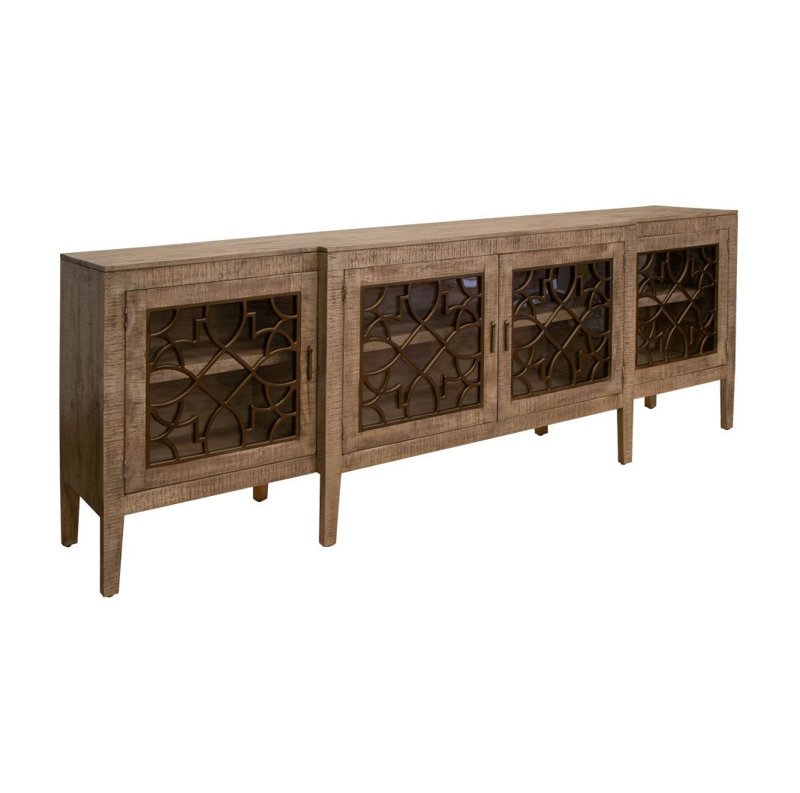 Mandala Solid Wood 107" Console Table / TV Stand