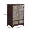Armoires décoratives simples en bois peintes