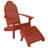 Hinz Outdoor Adirondack Chair With Ottoman-119034085
