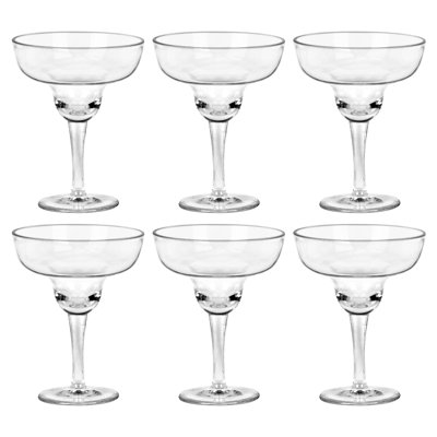 Nebbiolo 15oz. Acrylic Margarita Glass Set