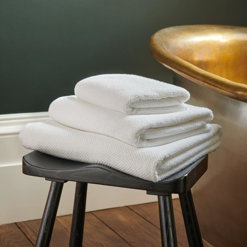 Brixton Bath Towel, White