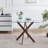 Dining Table with Glass Top-212068199
