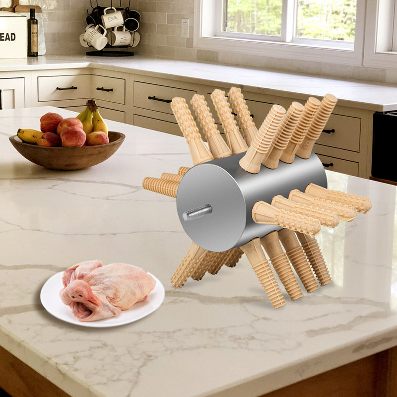 Brosse à viande en acier inoxydable non électrique VEVOR
