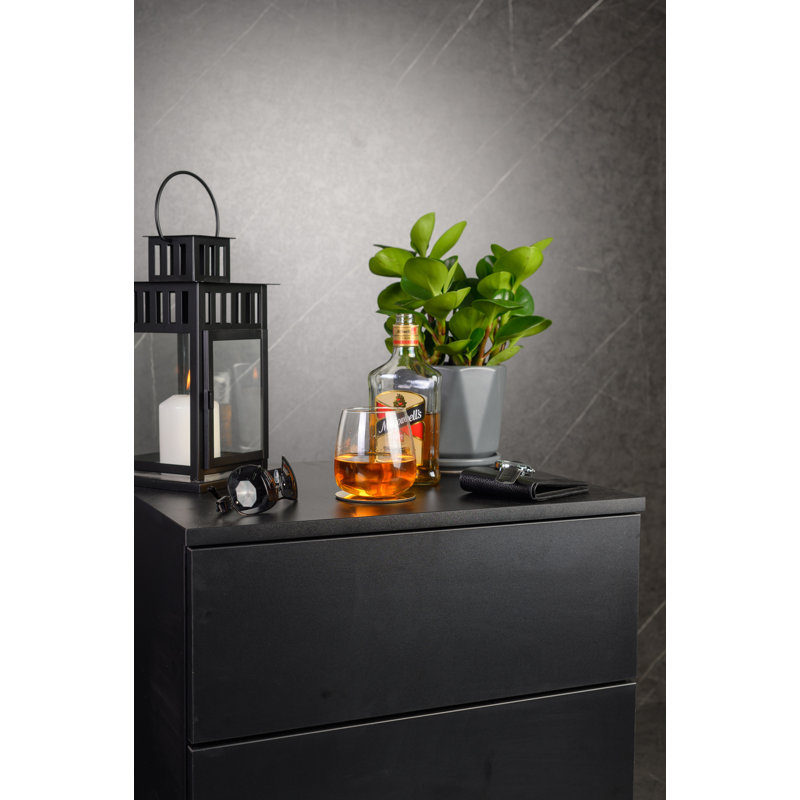 Axcell 50.2cm W Manufactured Wood Bedside Table