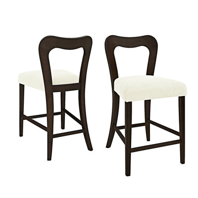 Ensemble de 2 chaises de salle à manger à hauteur de comptoir