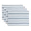  Over&Back Woven Striped Placemats, Set of 4-101293280