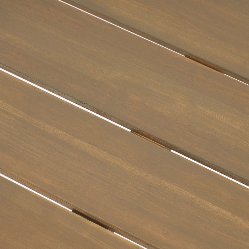 Table de salle à manger d'extérieur, Dark Brown, Light Brown