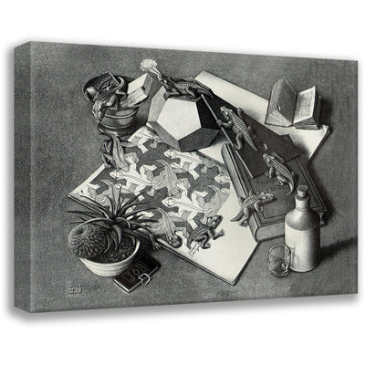 Toile tendue Reptiles par M.C.Escher Gallery