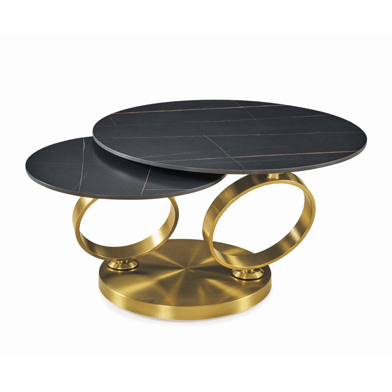 Table basse Gracie Mills, Gold
