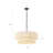 23.2" 6-Light Scalloped Rope Drum Chandelier-1664452977-1664452982