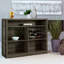 Armoire à vin en bois vieilli à 5 tablettes Garrison