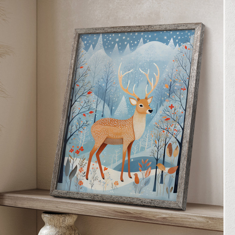 ANIMALS Series CDLXIX, reproduction encadrée - bois massif