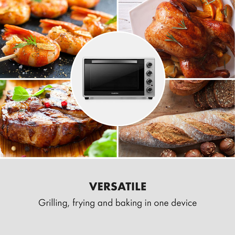 Klarstein Masterchef Toaster Oven with Rotisserie