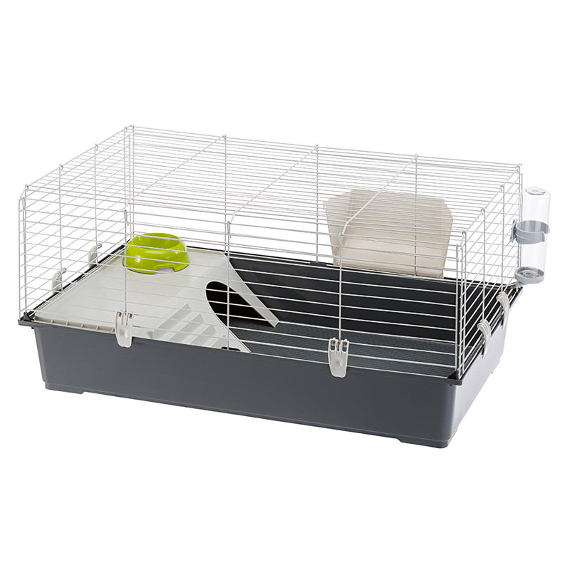 Cage à rongeurs Ferplast 100 pour lapins, cochons d'Inde, en métal Ferplast