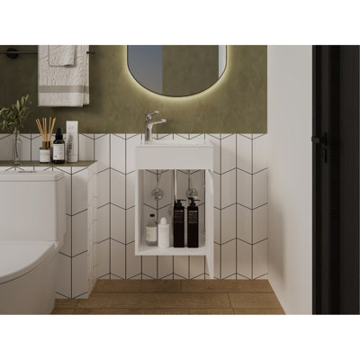 Vanity Sink, Bathroom (NO FAUCET INCLUDED)