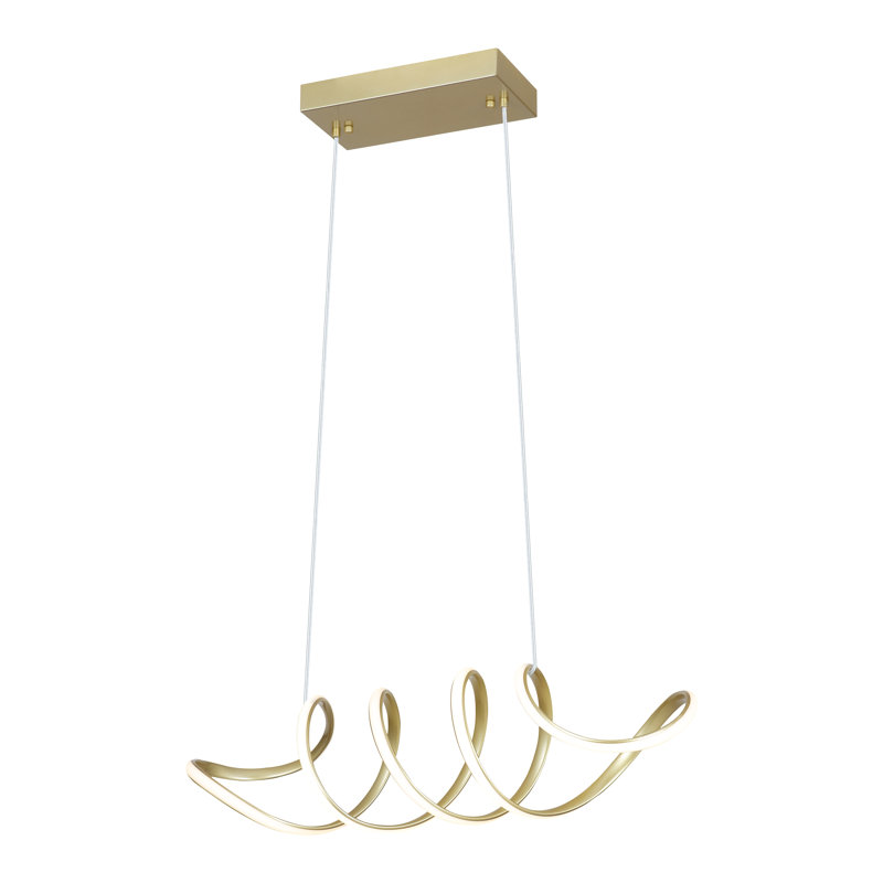 Dimmable LED Geometric Chandelier