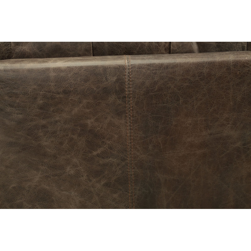 Fauteuil en cuir Macungie