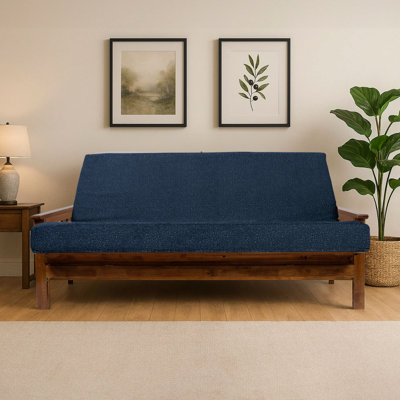 Housse lavable, matelas de futon pliable en mousse à mémoire de forme, fermeture à glissière robuste, dortoir, chambres d'amis, dimensions complètes