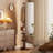 Aevah Solid Wood Full Length Mirror with Coat Rack-1021739321-1030204705-1030011167