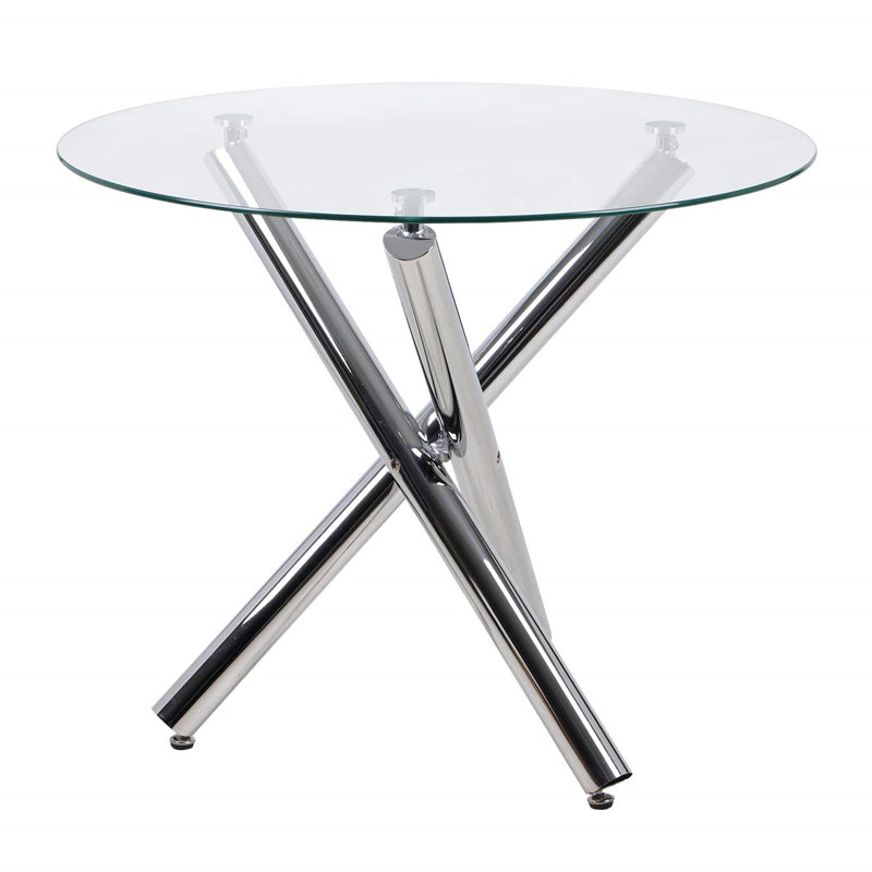 Canvar 4 - Person Dining Set, Beige, Silver