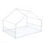 Lit double pleine grandeur en métal, blanc-1116325770-1116325769