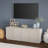 Hanson Rectangular Fluted TV Stand for TV's up to 75" in Alder White-1298910038