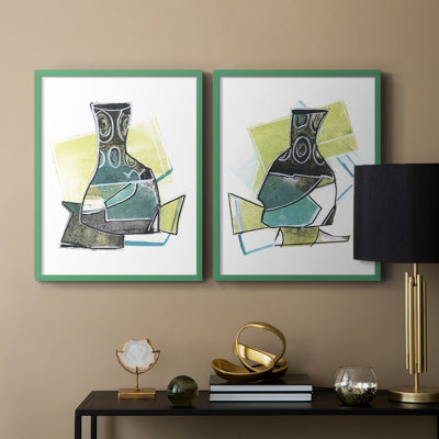 Jubilee Jugs I-Premium, reproduction encadrée - prête à être accrochée - aucun clou requis - aucun clou requis