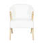 Modern Accent Chair With Upholstery And Solid Wood Frame, Minimalist Lounge Chair