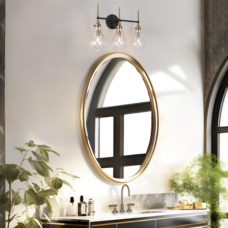 Hooman Dimmable Vanity Light Armed Sconce, 3