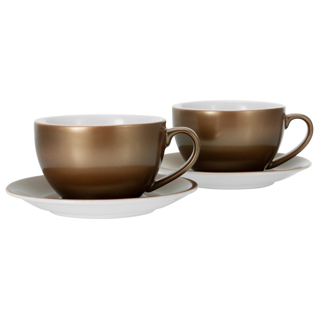 Creatable, 25846, Serie Golden Days, Geschirrset, Cappuccinoset 4-tlg