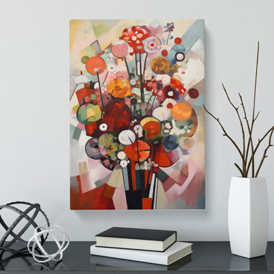 Ghazali Flowers Bauhaus Vol.7 - Wrapped Canvas