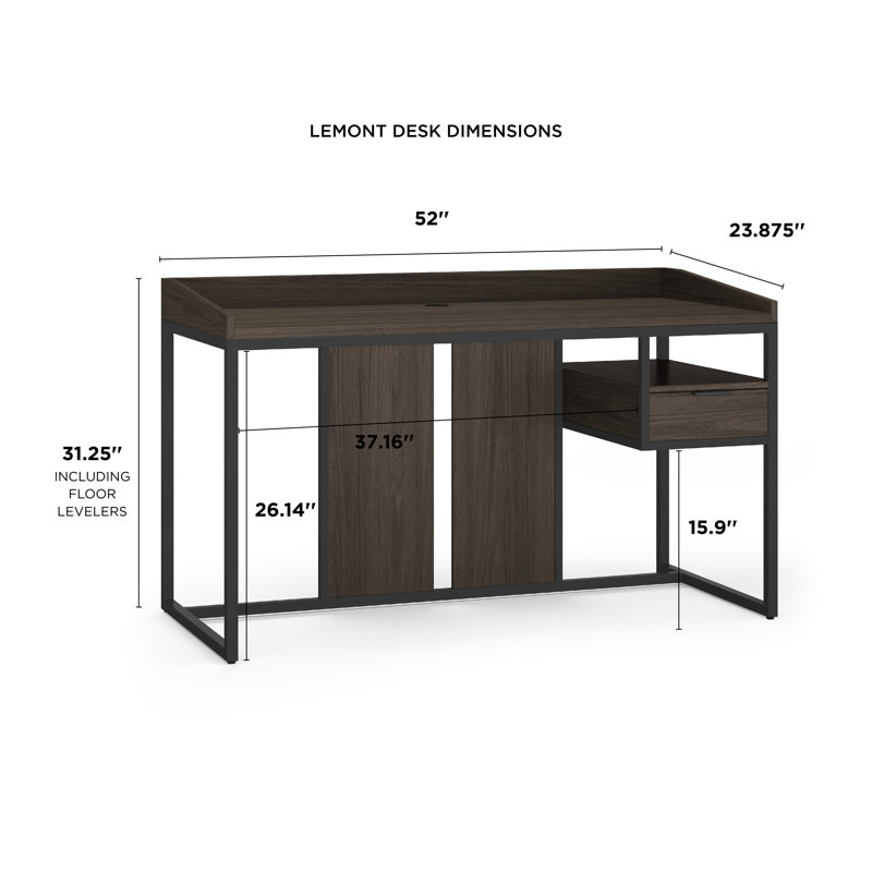 Lemont Steel Computer Desk