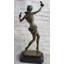 Figurine sculptée à la main en bronze