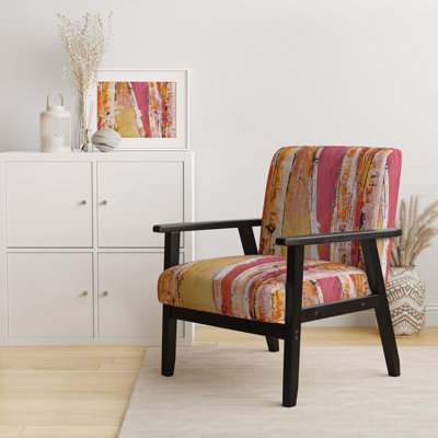 Fauteuil d'appoint rembourré 'Ginia