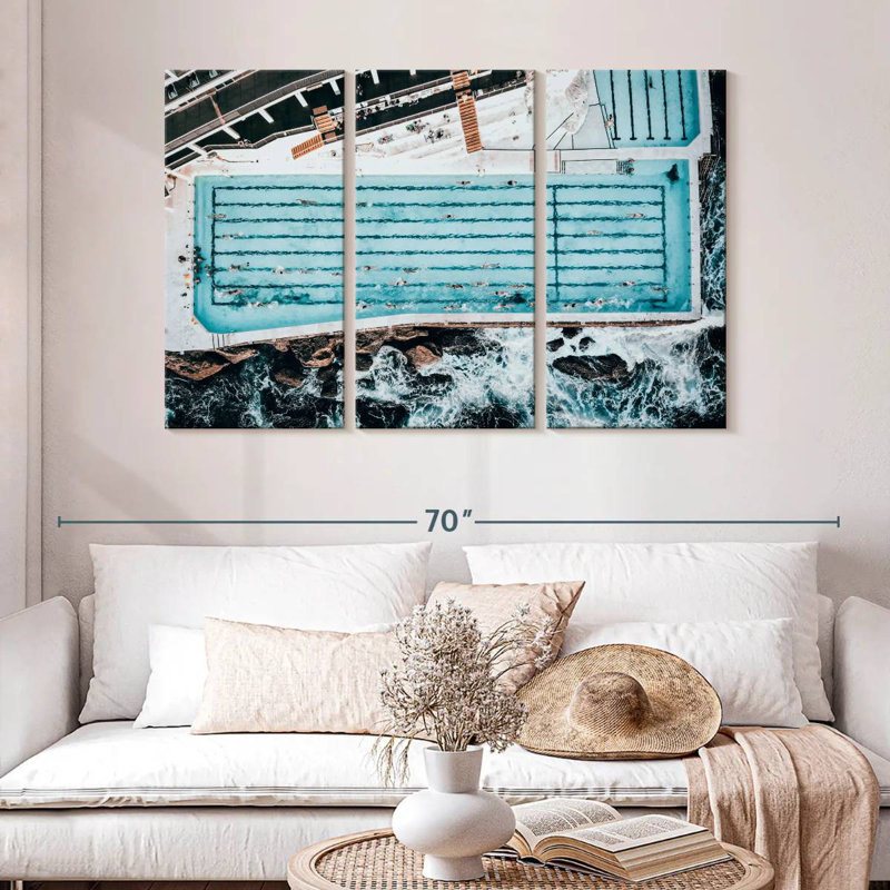 Gillard Bondi Icebergs Swimming Pool, 32" H x 50" W