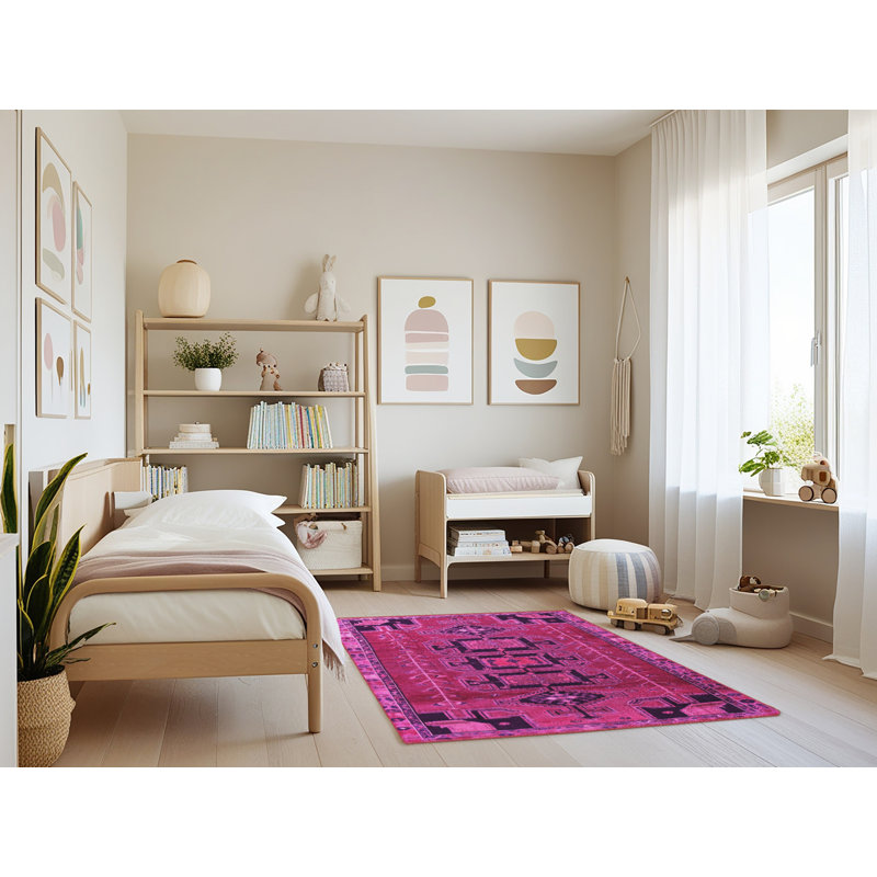 Oriental Indoor Rug, Rectangle 3' x 5'
