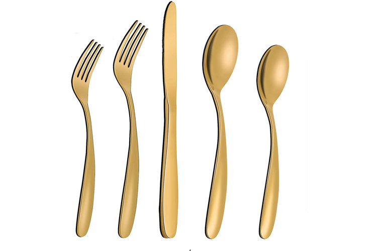 The 9 Best Gold Flatware Sets of 2023