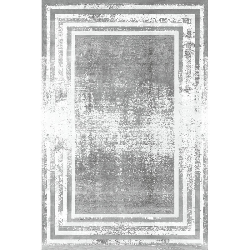 Tapis intérieur / extérieur Vivyan, Tapis de couloir 3 pi 4 po x 8 pi 3 po
