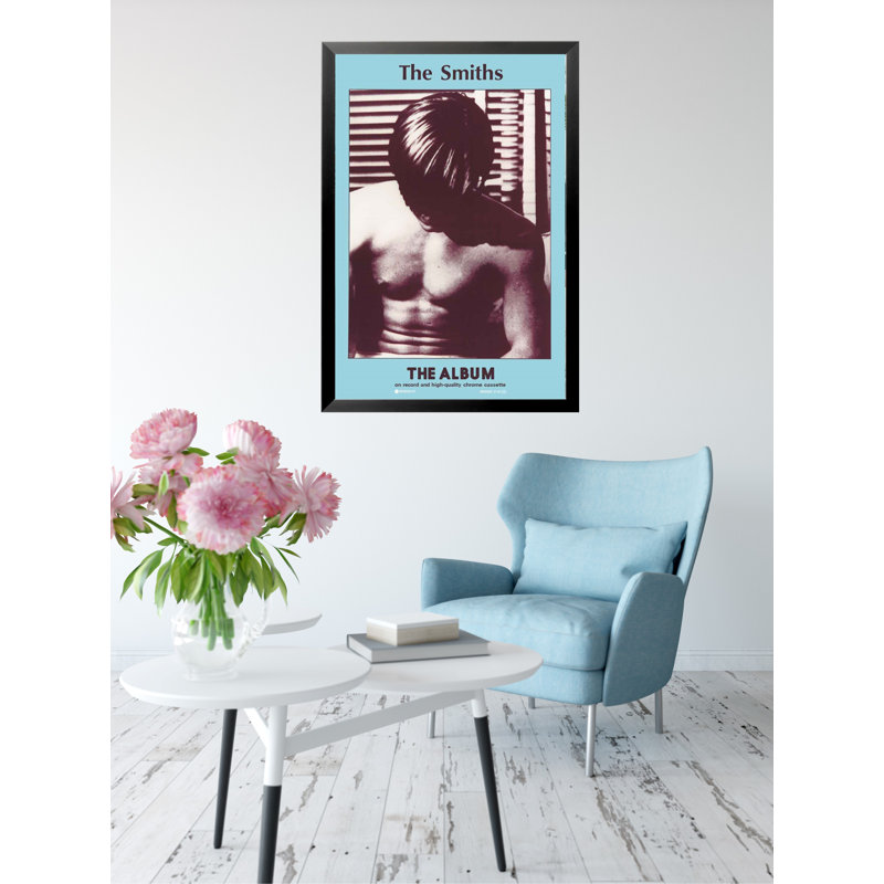 «The Smiths», première impression, impression sur papier, Papier encadré noir, H 36 po x l 24 po x P 0,05 po