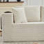 Canapé modulaire en L de 106 po en L avec méridienne orientée vers la droite (siège simple non inclus), canapé modulaire moderne à assise profonde pour le salon, aucun assemblage requis, beige (tissu en velours côtelé moelleux)-775482814-775482808