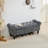Elisama 49.6" W Chenille Tufted Storage Bench-2067802535