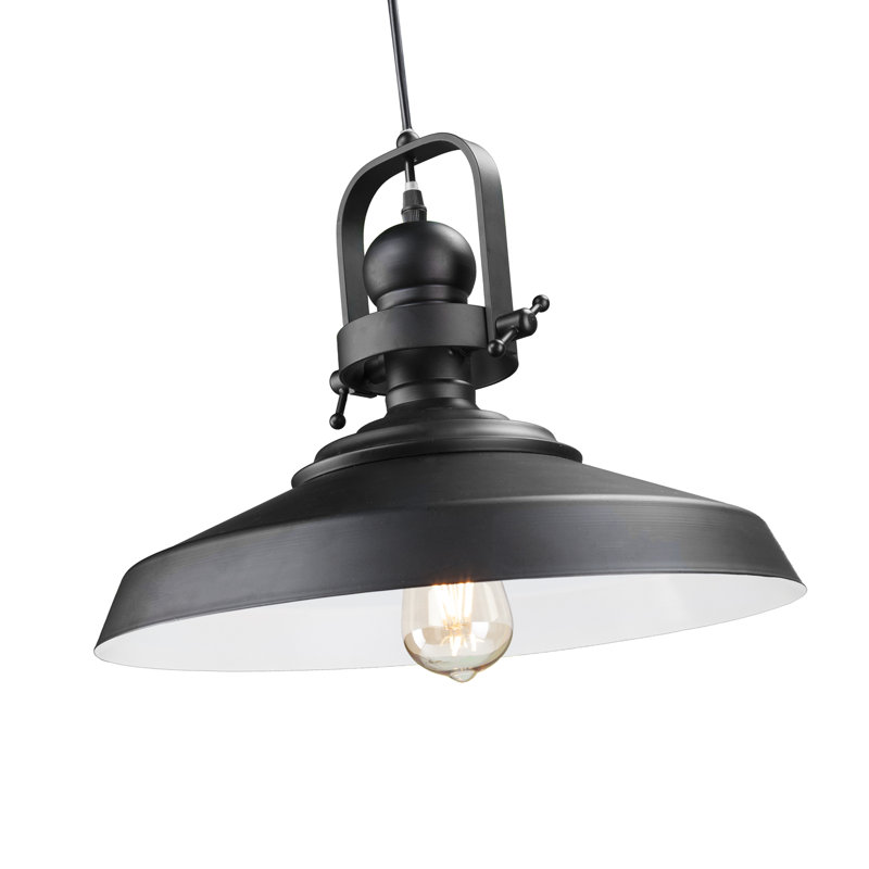 Tackitt 1 - Light Matte Black Single Pendant