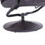 Fauteuil inclinable ergonomique en cuir végétalien avec repose-pieds Hillsg-36049452