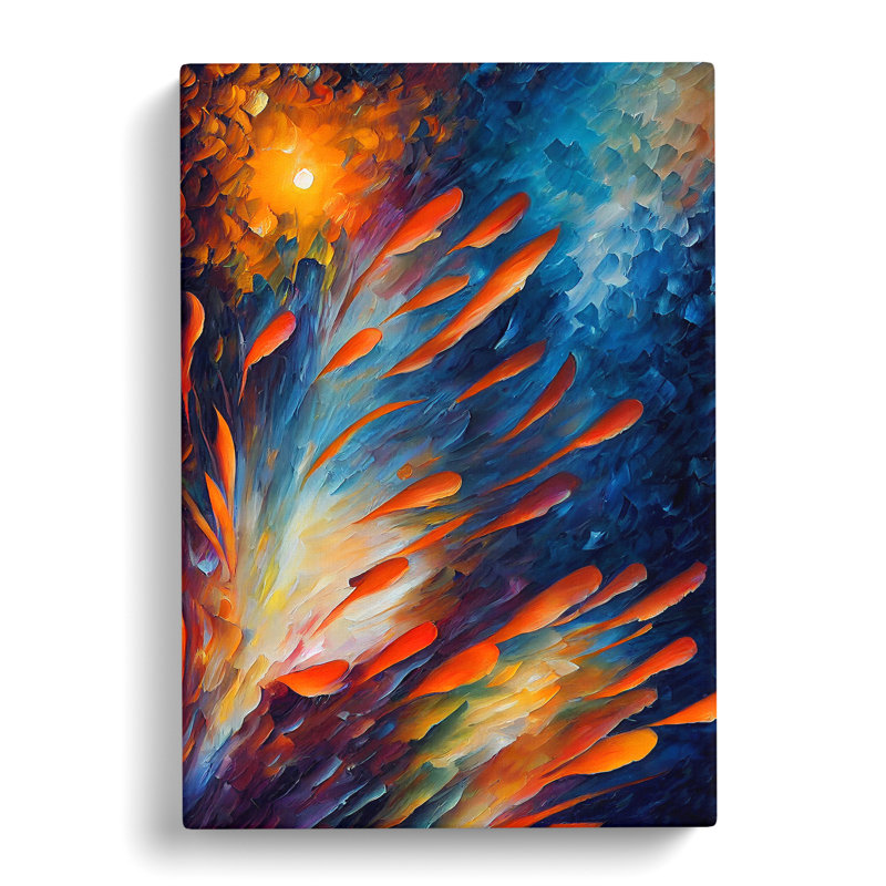 Beauty of the Coral Reef No.2 - Wrapped Canvas, 50cm H x 35cm W x 3cm D