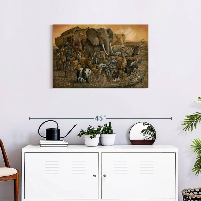 Brampt Noah's Ark, 20" H x 30" W