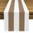 Khaki Striped Table Runner 72" x 12"-27798572-27778790