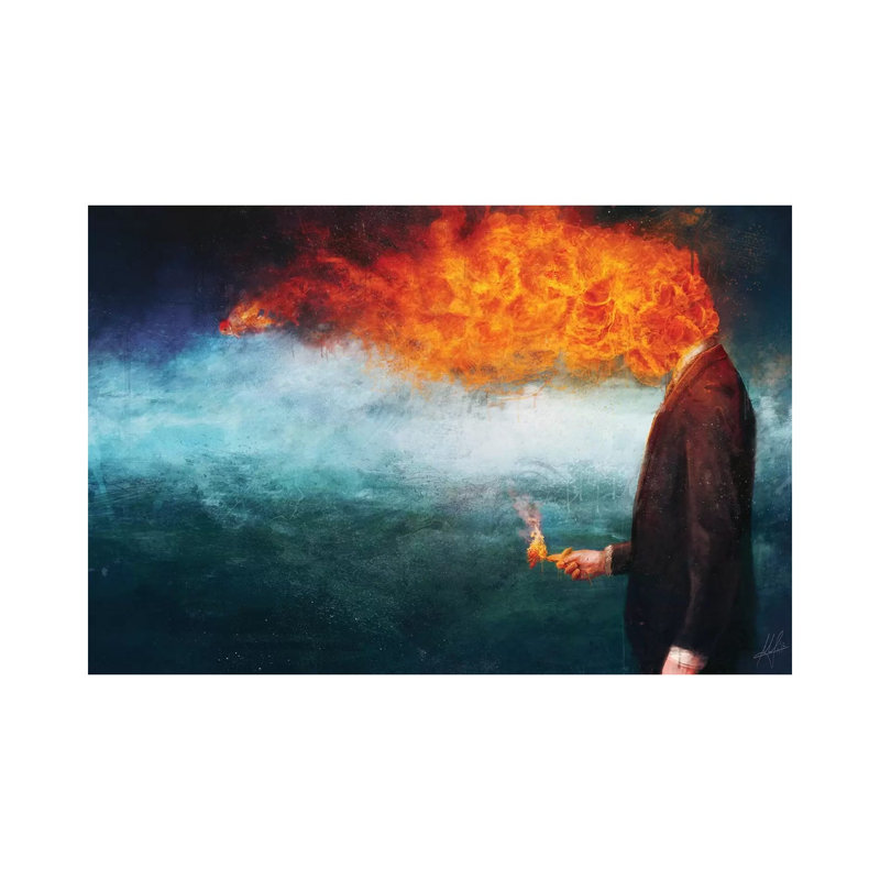 Deep by Mario Sanchez Nevado - Wrapped Canvas Painting, 20.32 cm H x 30.48 cm W