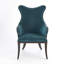 Evelyn Chair-Dragonfly Velvet
