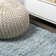 Anttwan Solid Shag Turquoise Rug
