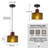 Mid Century Modern Glass Pendant Light-1776505129-1776505130